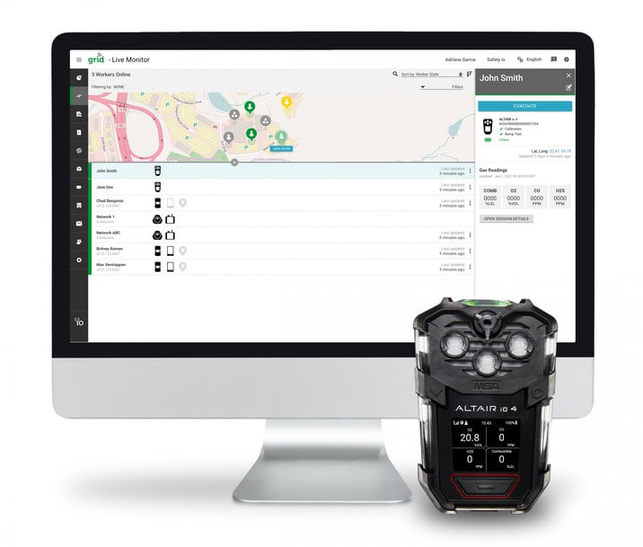 Das bahnbrechende tragbare ALTAIR ioTM 4 Gasmessgeräte kann ab sofort bei MSA Safety bestellt werden